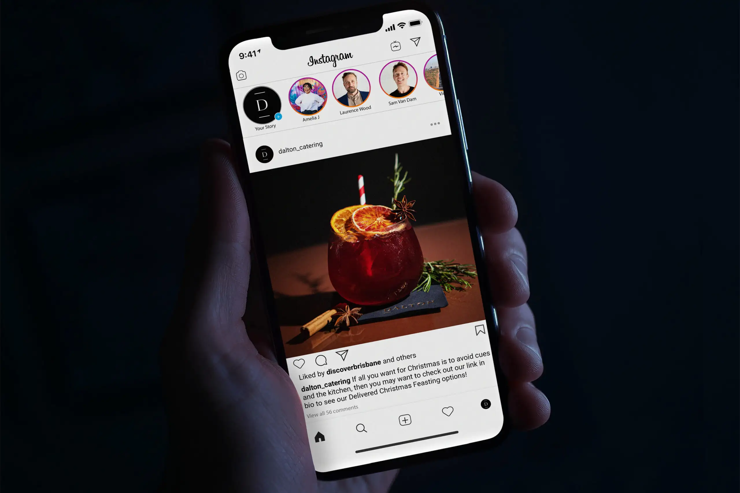 Social Media Marketing for Dalton Catering Brisbane