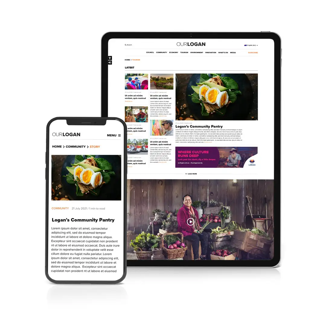 City of Logan Council Website Design and Development