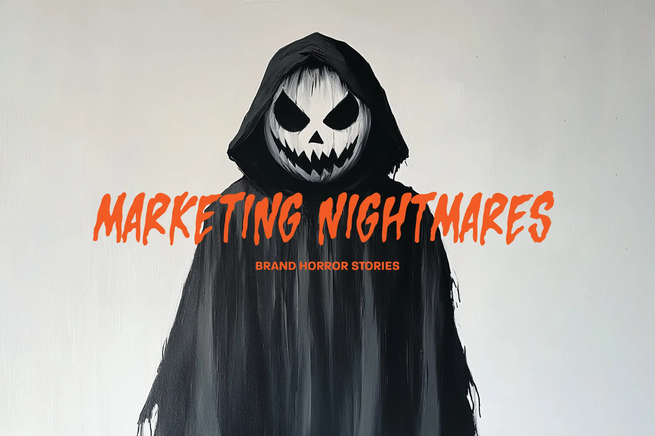 Marketing Nightmares | Scary skeleton wearing a cape Marketing Nightmares Marketing Nightmares | Scary skeleton wearing a cape