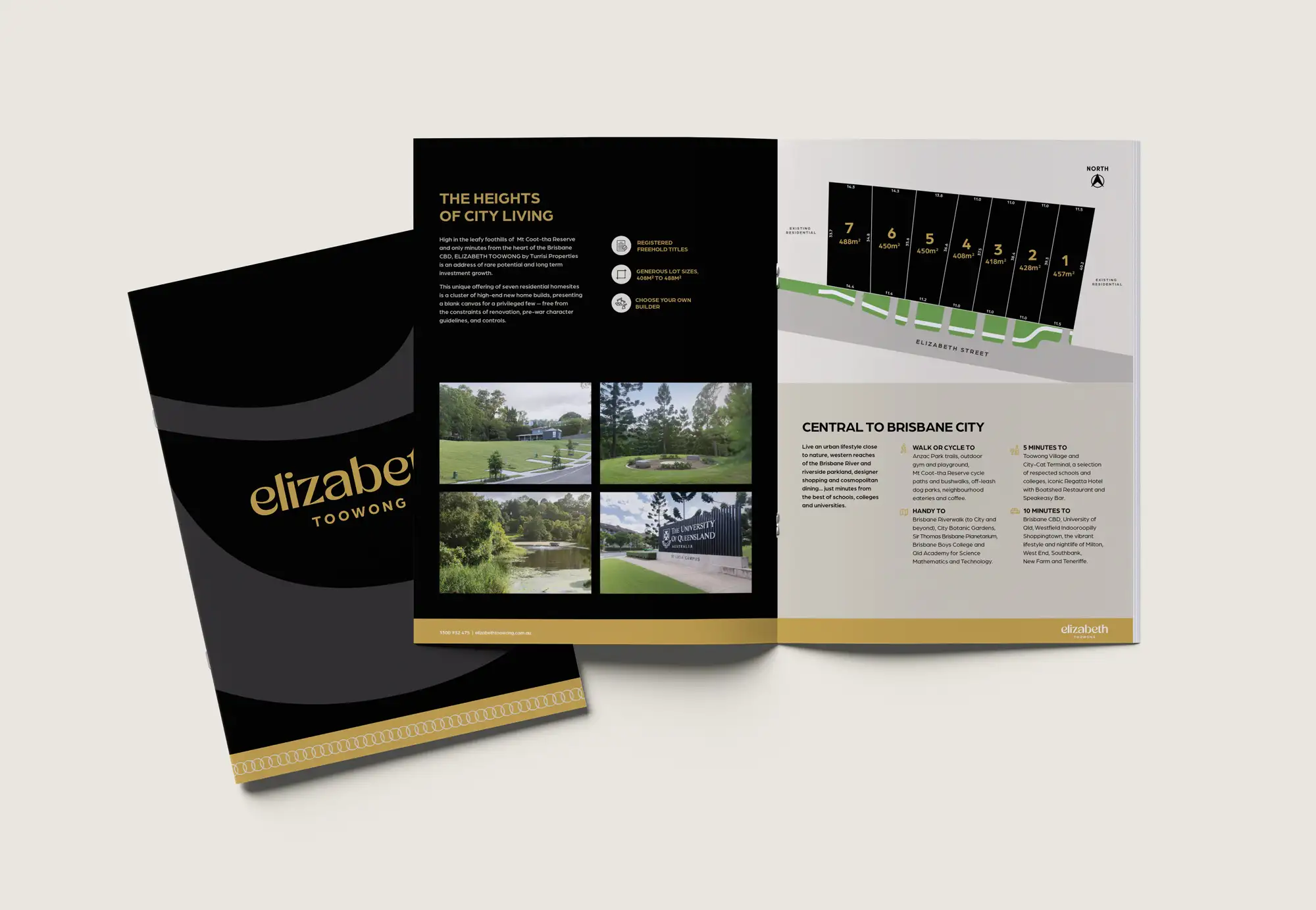 Brisbane Property Development Branding Logo, Brochure and Website Design Property Development Branding Brochure