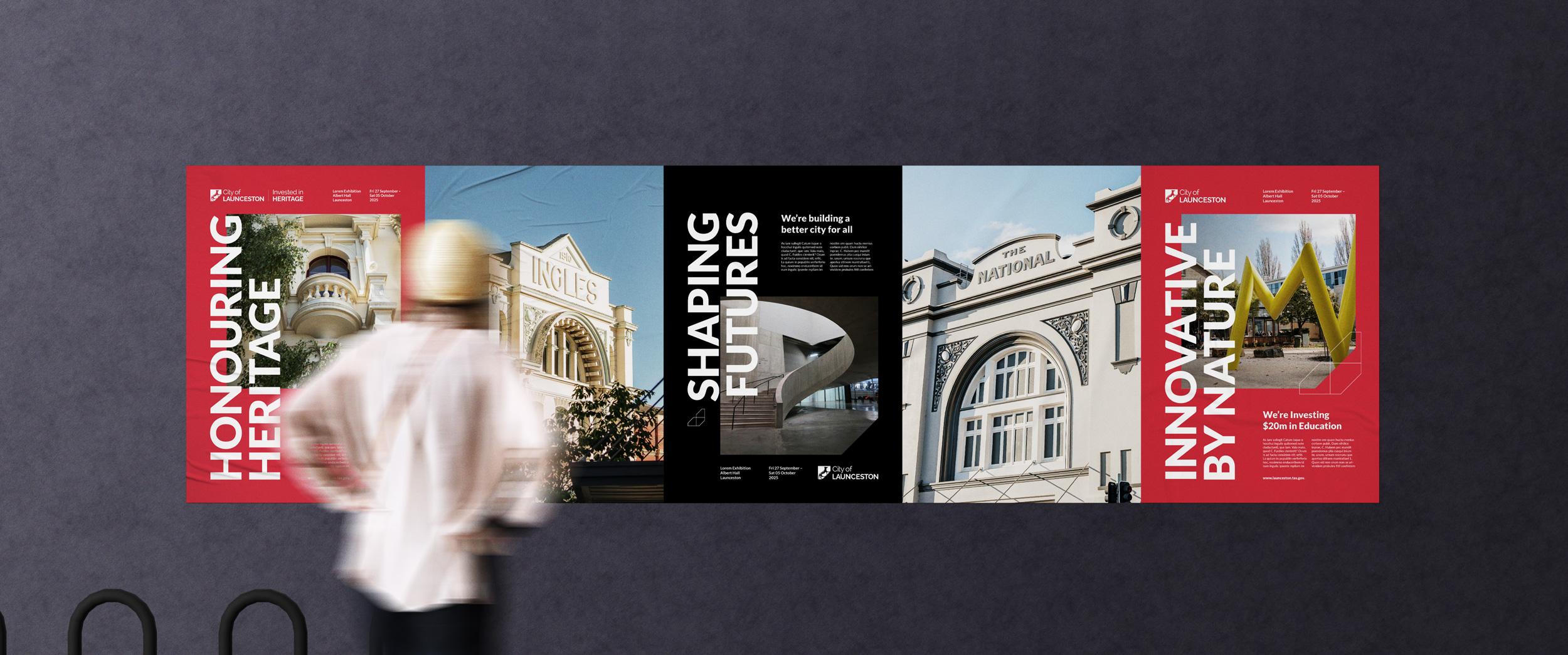 See how our brand strategy and identity is transforming City of Launceston City of Launceston Brand Development