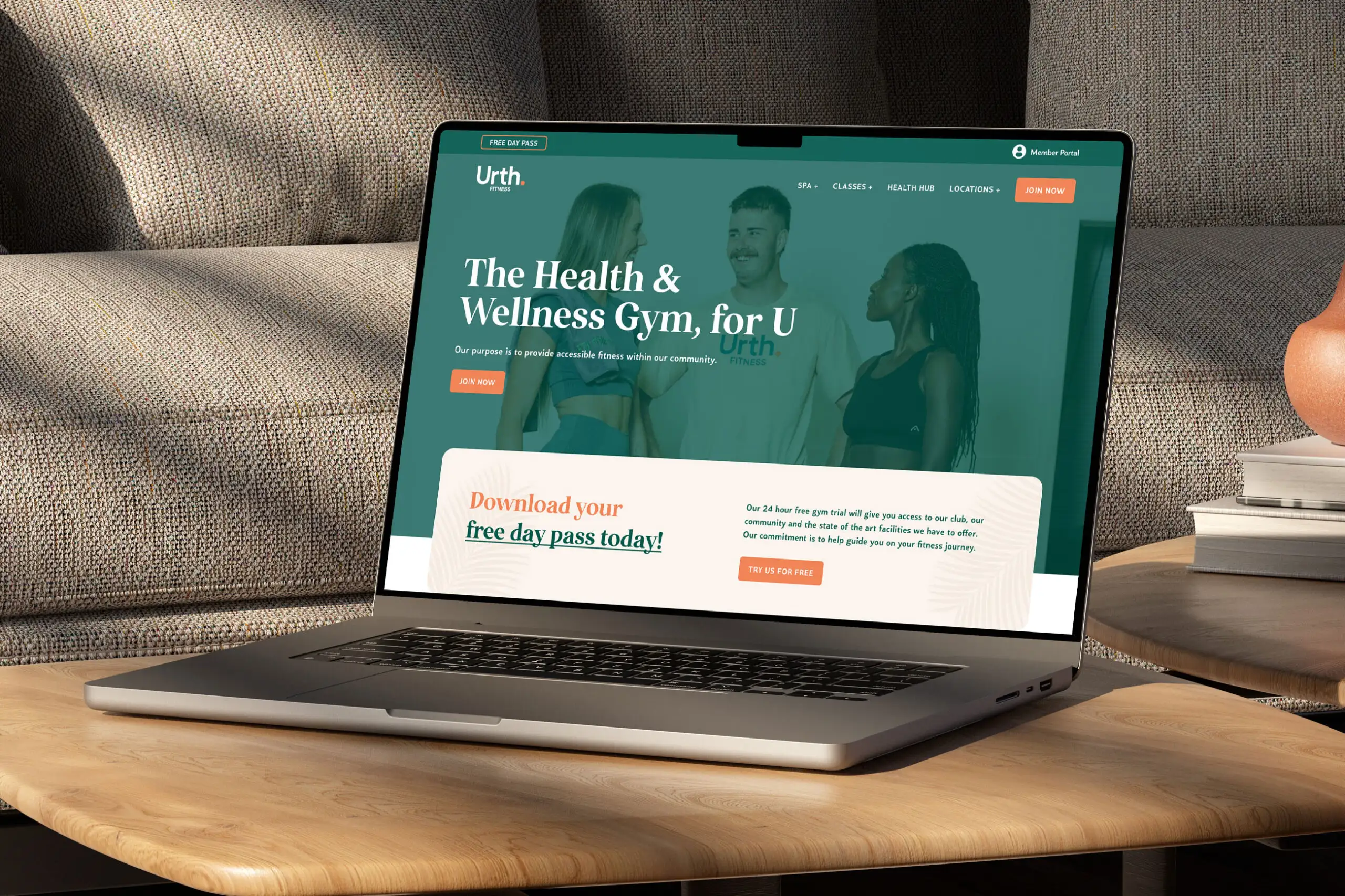 Urth Fitness Brand Development Urth Fitness Brand Development