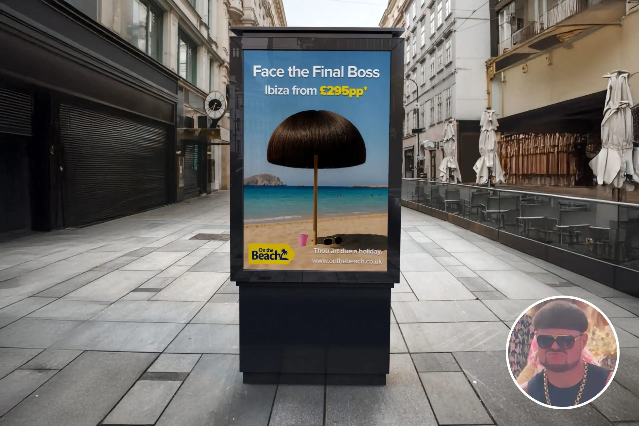 UK-based Travel Agency OnTheBeach jumped on the Ibiza Final Boss band wagon