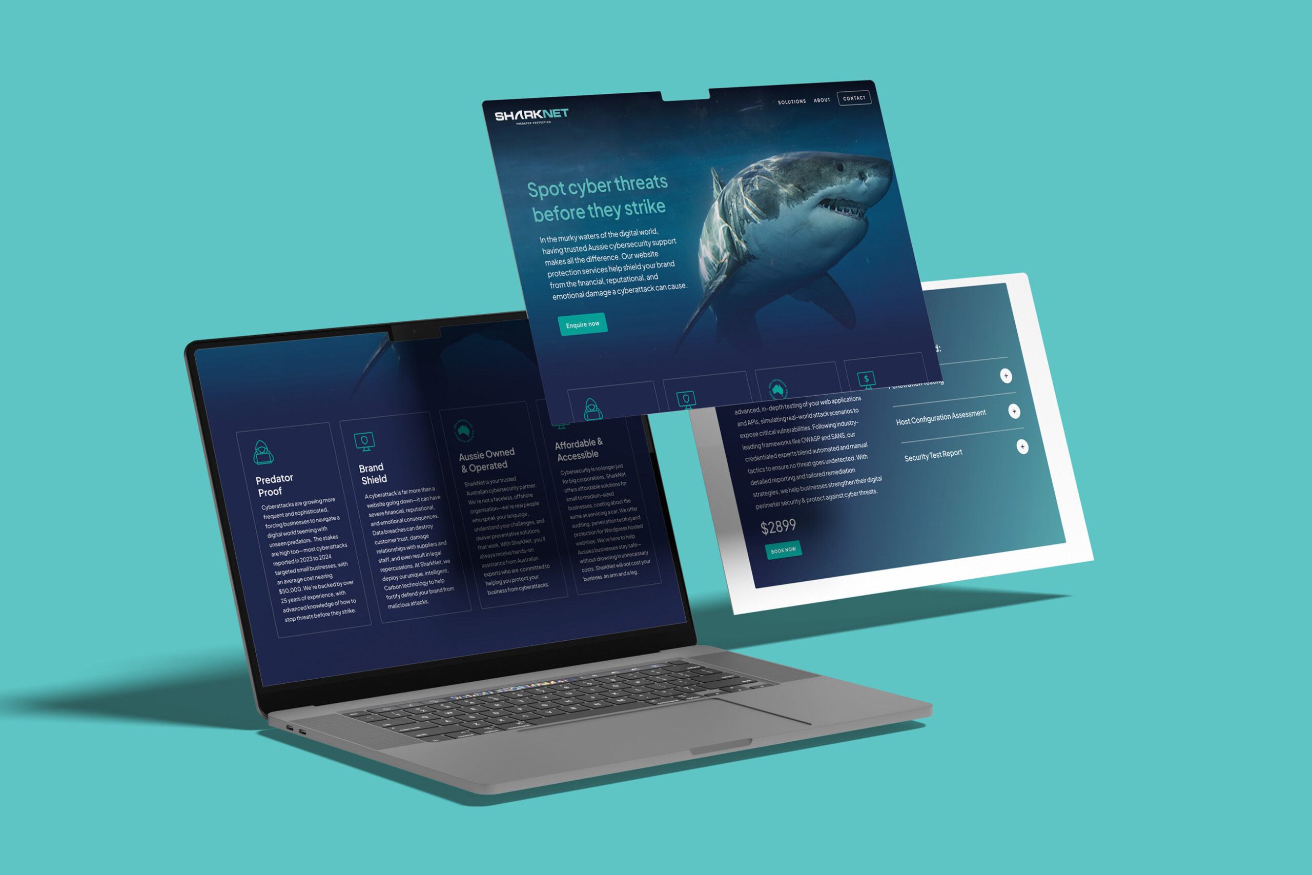 Building a cyber security brand that didn’t feel like an IT business, felt distinctly Australian, and represented protection from predators.