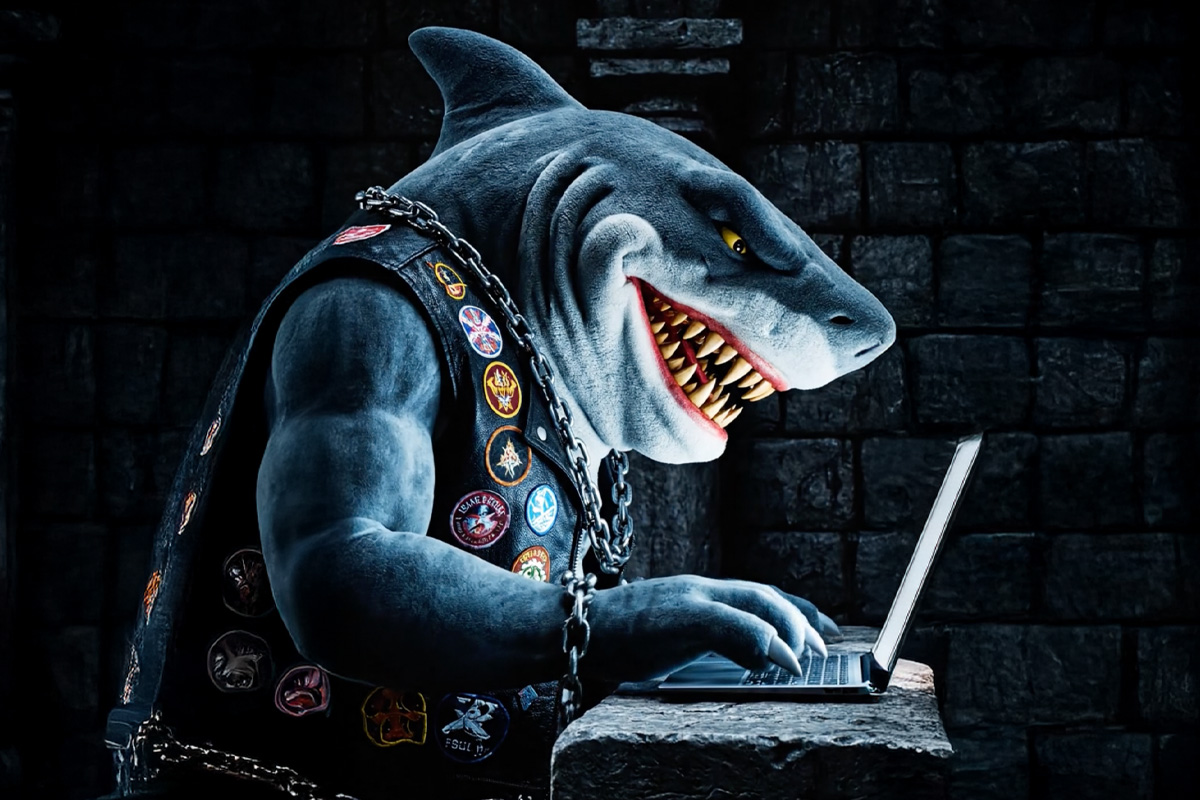 Shano the Sharlk | SharkNet Website Security
