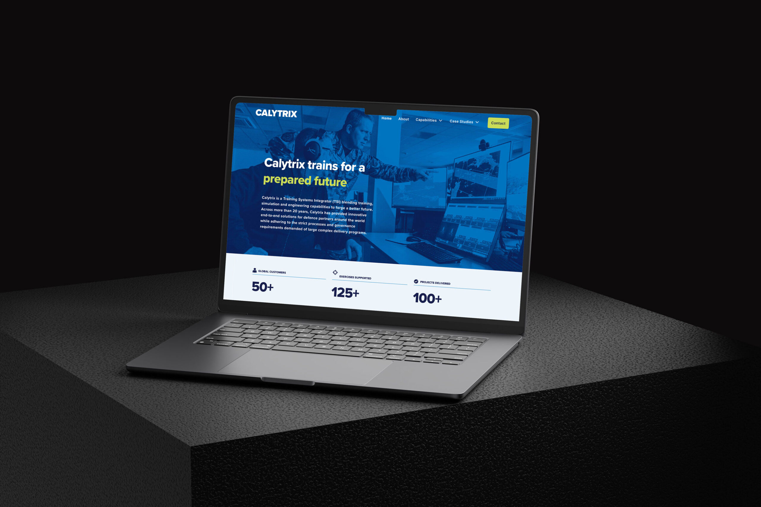 Desktop design example