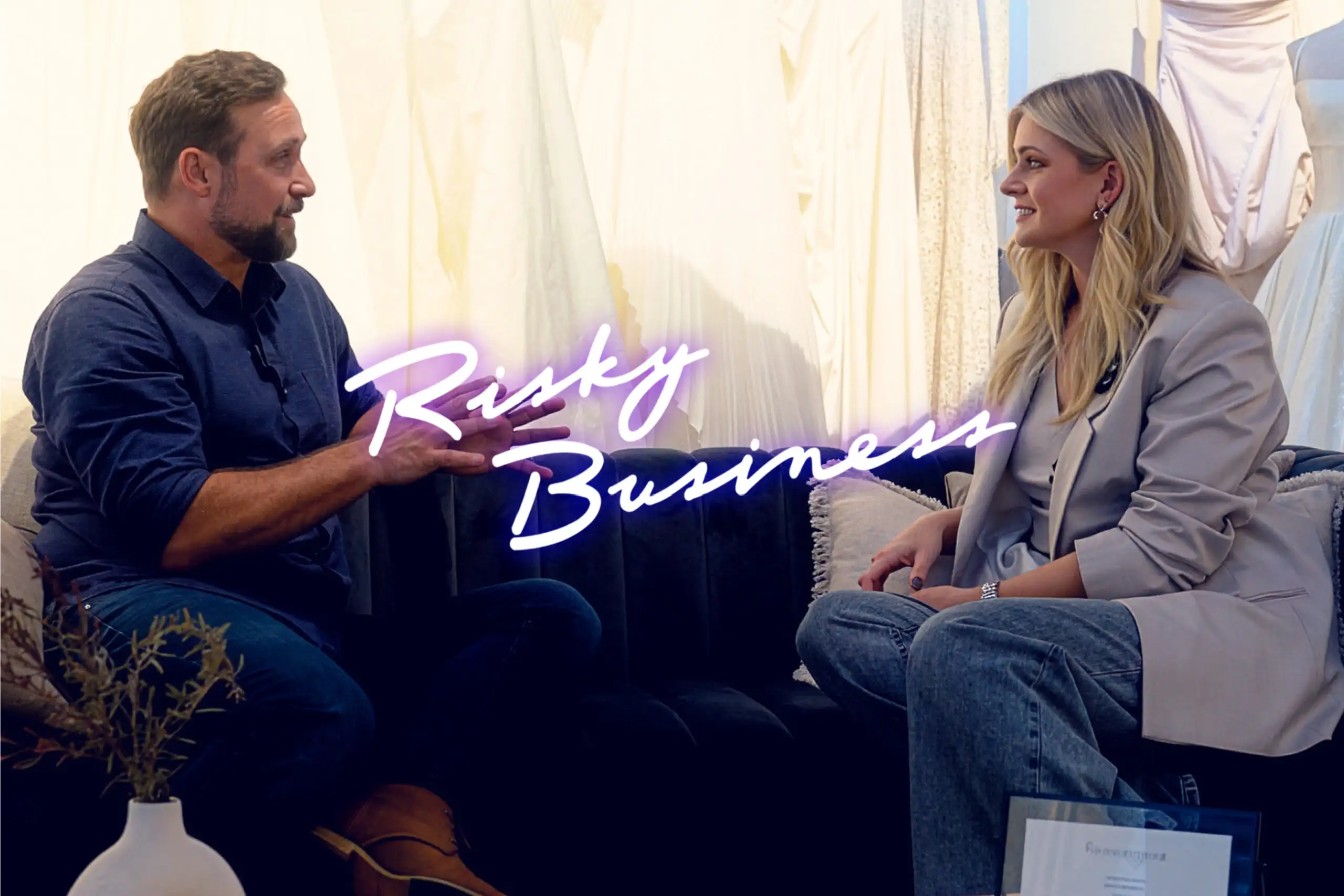 Laurence Wood from Lance Montana interviewing Sam Burgess from Bloom Australia in her studio in Brisbane.